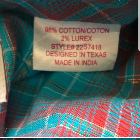 NEW-PANHANDLE WESTERN COWGIRL Button Up SHIRT M - Picture 7 of 8